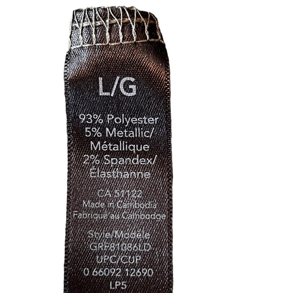 George Long Sleeve Crew Neck Sparkly Sweater EUC - Picture 4 of 9